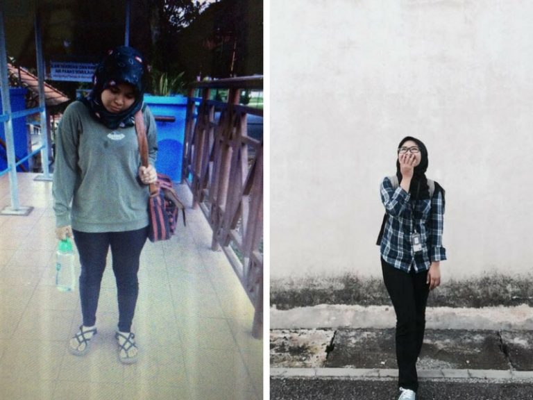 Nampak Mustahil Nak Turunkan Berat 16kg Dalam Sebulan, Namun Shaerah Buktikan Yang Dia Berjaya!