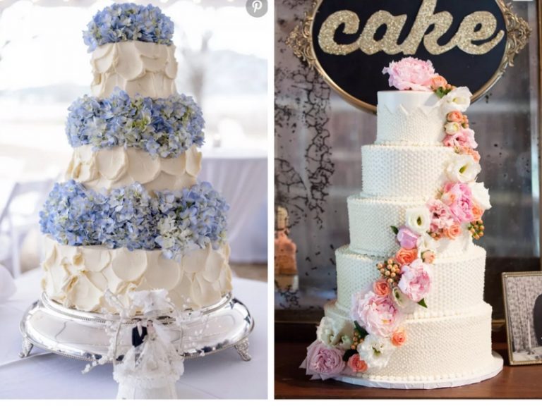 Bakal Pengantin Boleh Tiru Hiasan Kek Kahwin Dengan 7 Idea Guna Bunga Segar Ini, Pasti Wow!