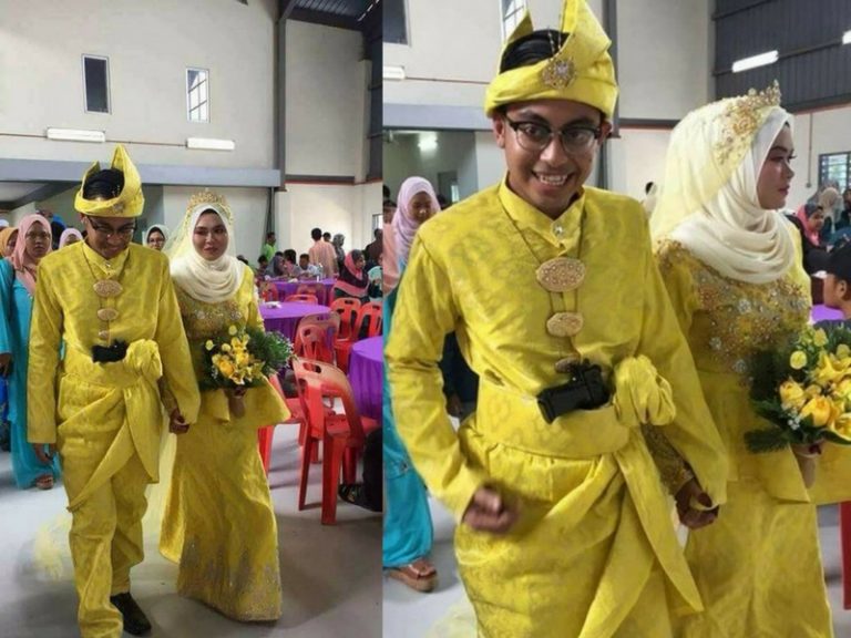 Gara-Gara Inginkan Kelainan Ketika Bersanding, Pengantin Ini Terpaksa Ke Balai!