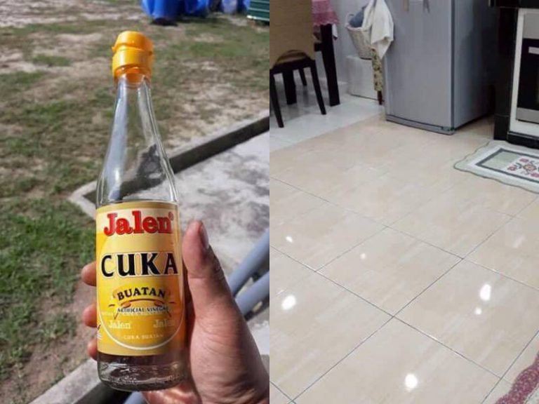 Dengan Hanya Guna Cuka, Lantai Rumah Sekelip Mata Jadi Berkilat
