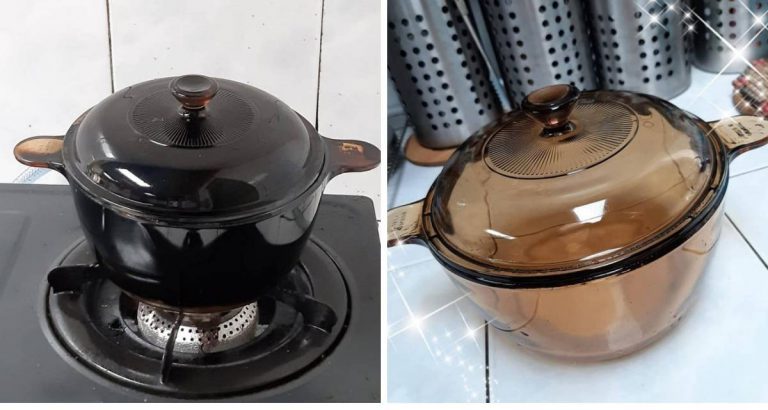 Hanya Guna Tiga Bahan, Periuk Kaca Dari Hitam Berubah Menjadi Baru