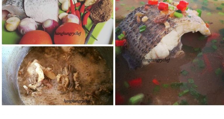 Resipi Sup Ikan Merah Untuk Isteri Berpantang