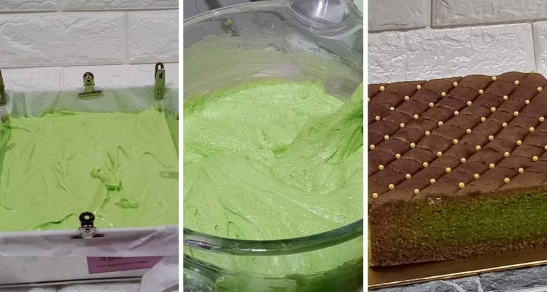 Kek Pandan Moist Guna Loyang Khas Buat Kekasih Hati