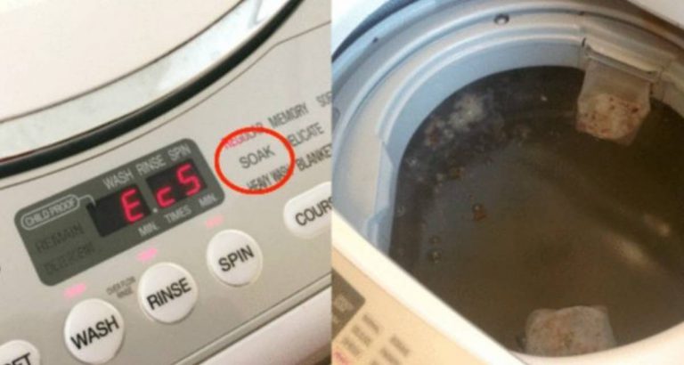 Ramai Suri Rumah Tak Perasan, Hanya Tekan Butang Soak, Keladak Di Mesin Basuh Hilang Dengan Mudah
