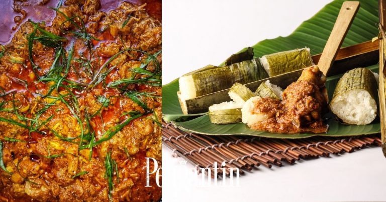 Rendang Ayam Hancur Lagi Padu Makan Dengan Lemang & Ketupat Raya Haji Nanti!