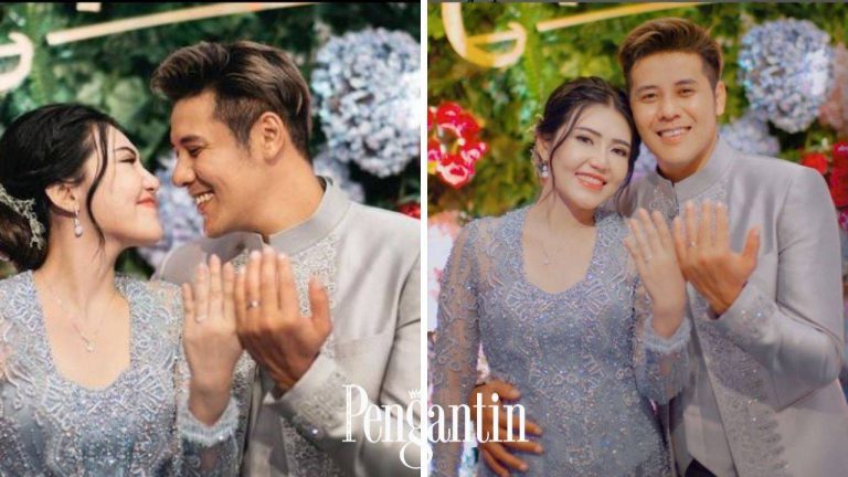 Majlis Pertunangan Penyanyi Dangdut Via Vallen dan Vokalis Papinka Meriah