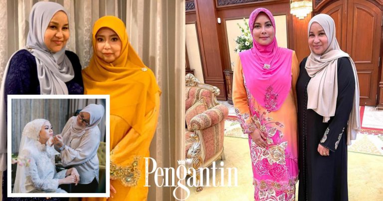 Kenali Jurusolek Pengantin Diraja, DATIN SAIDATULNISA Yang Terkenal Dengan Solekan ‘Evergreen’
