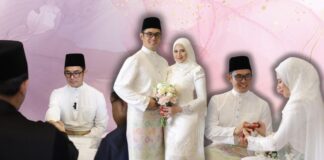 Redza Kongsi Foto Kahwin