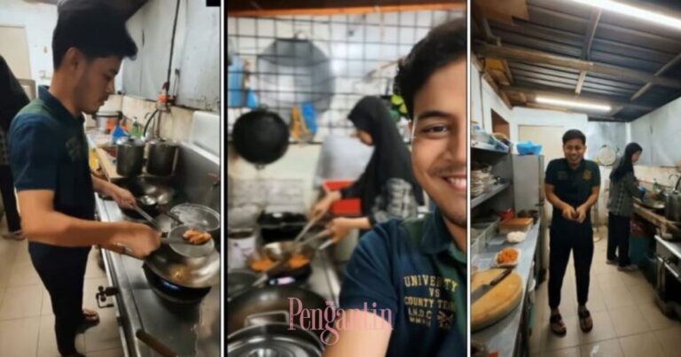 Syafie Naswip memasak