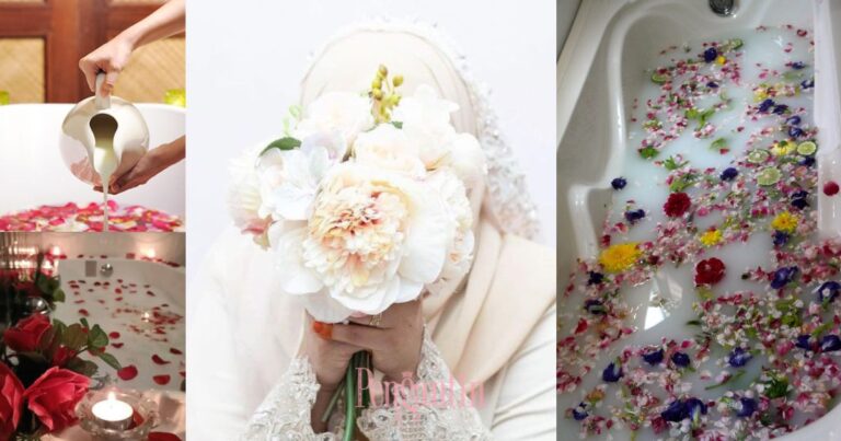 Bakal Pengantin Elok Mandi Susu