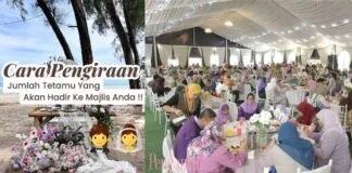 Pengiraan Jumlah Tetamu Majlis