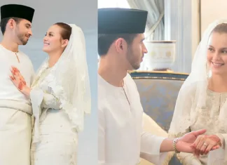 Che Puan Juliana Evans Bakal Timang Anak Lelaki, Imbas Pesona Anggun Busana Pernikahan