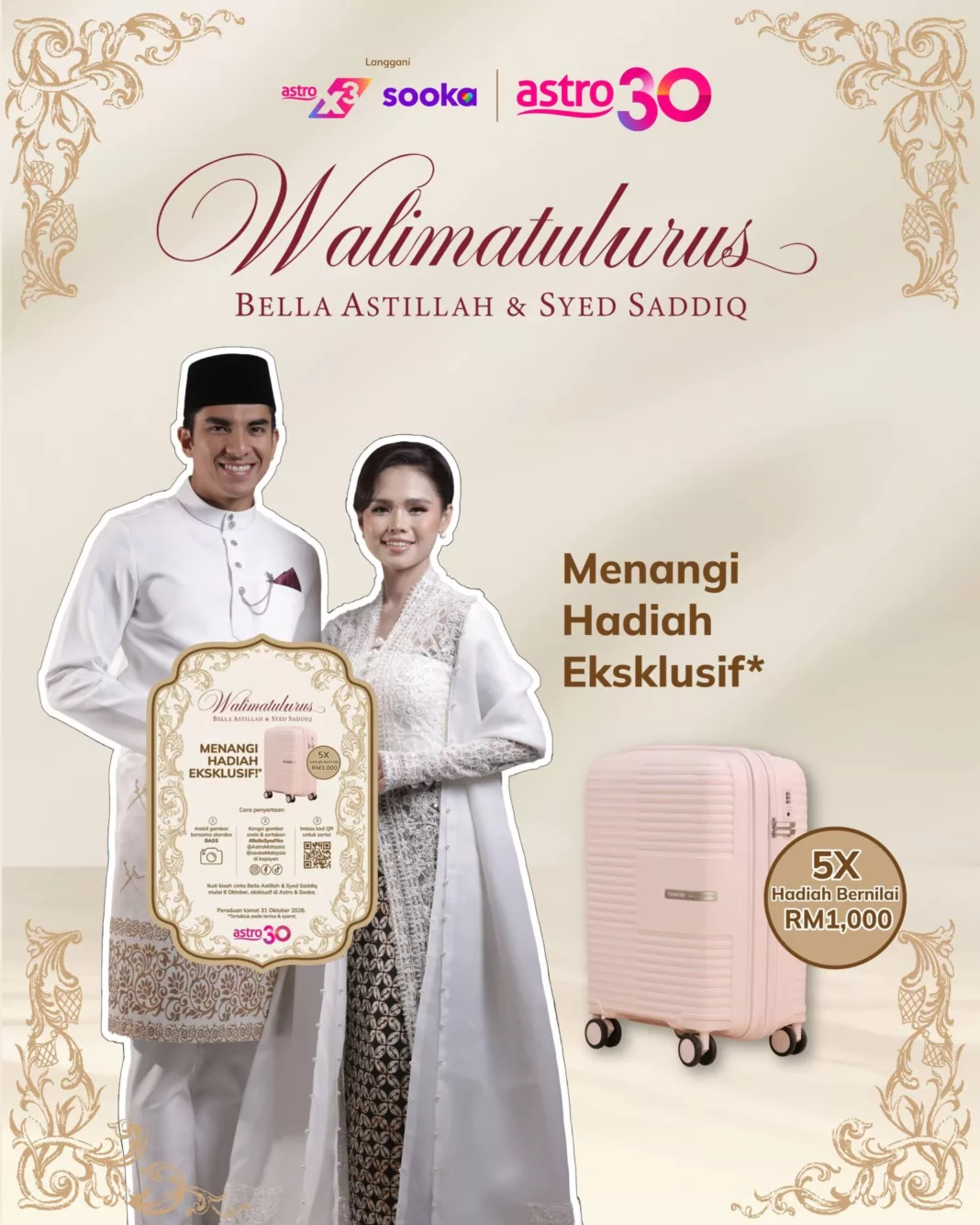 Menelurusi Cinta Bella Astillah & Syed Saddiq Sambil Merakam Kenangan Yang Membawa Tuah. Bawa Pulang Hadiah Bernilai RM1,000! 4 Menelurusi Cinta Bella Astillah & Syed Saddiq Sambil Merakam Kenangan Yang Membawa Tuah. Bawa Pulang Hadiah Bernilai RM1,000!
